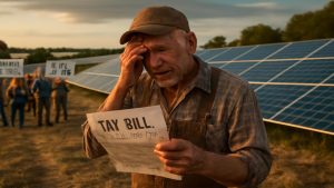 Retired Farmer Gets Massive Tax Bill After Installing Solar Panels on His Land