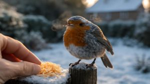 RSPCA Says This Kitchen Item Could Save Robins During Freezing Weather