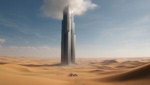 This 1km Desert Tower Design Is Making Engineers Question Everything